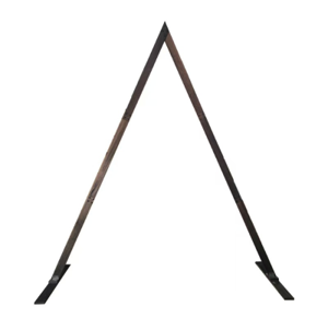 Triangle wood arch
