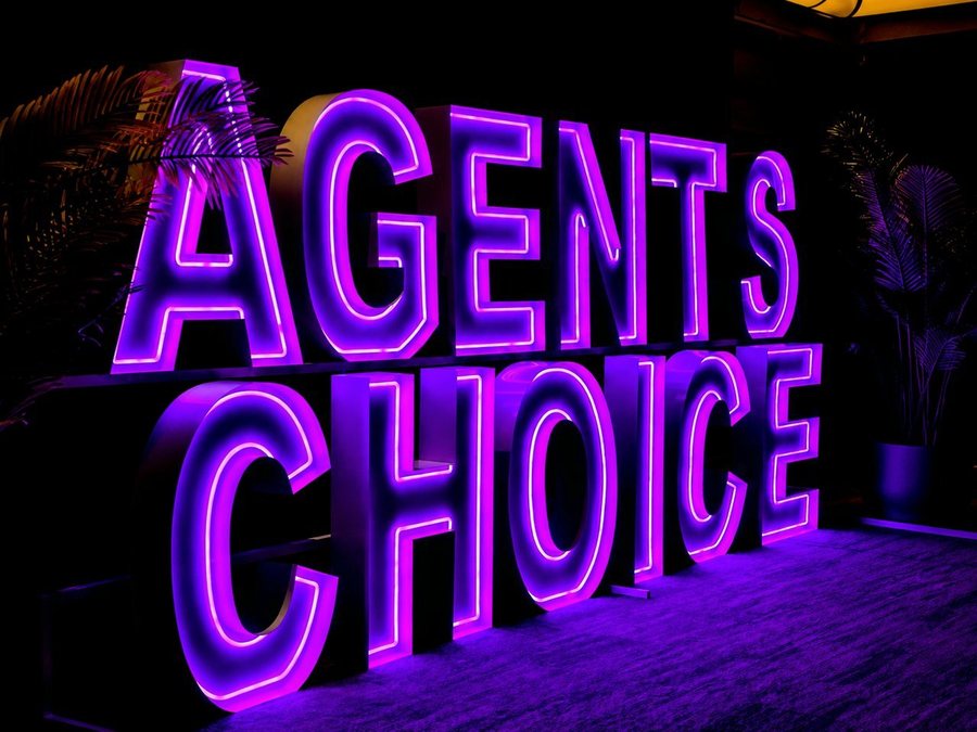 RGB letters at the Agents' Choice Awards Gala, The Carlu, Toronto